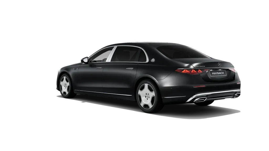 Mercedes-Maybach S 580 avec chauffeur, trois-quarts arrière