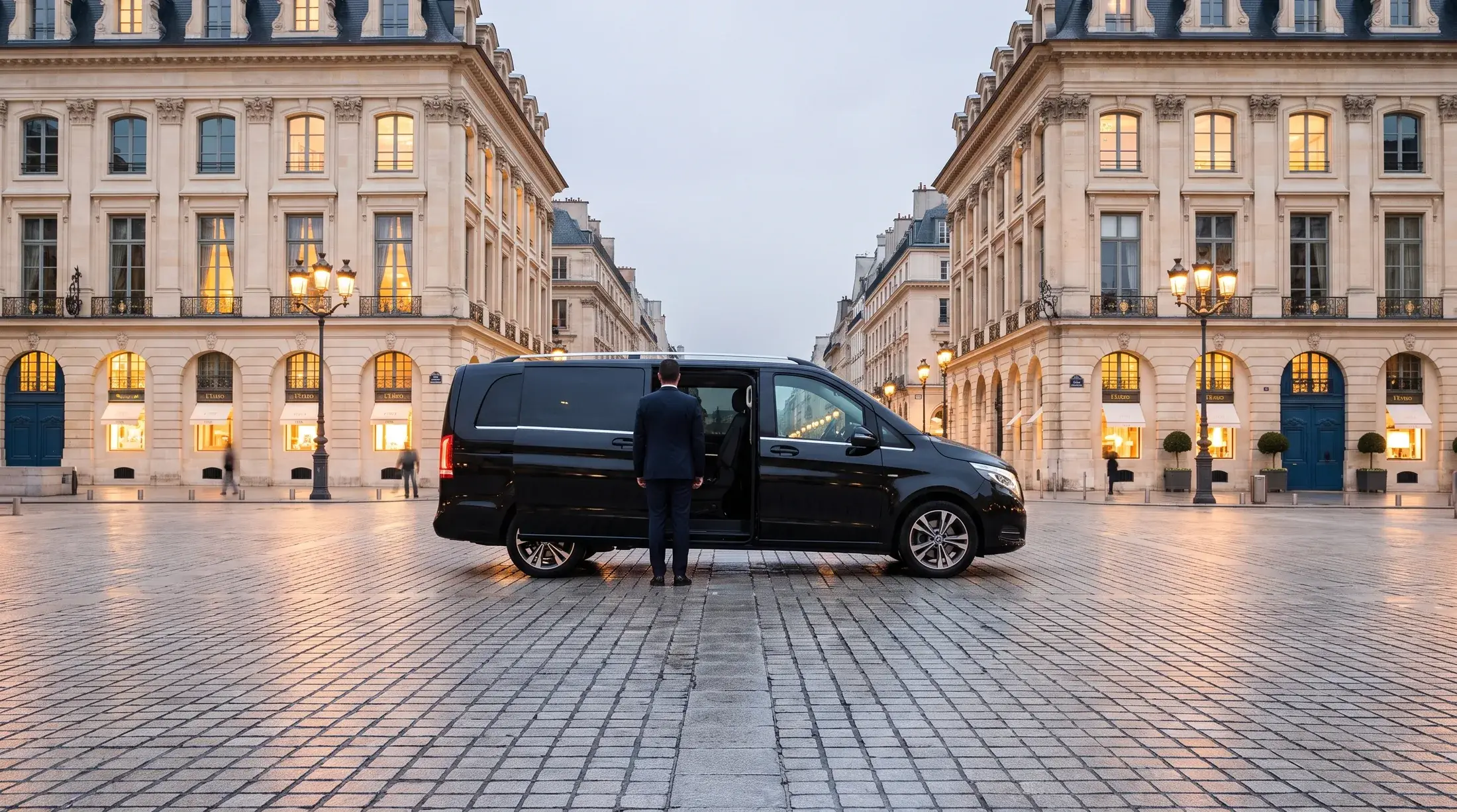 Location de van avec chauffeur, 7 places